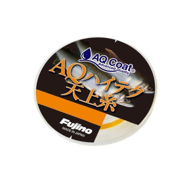 フジノライン AQハイテク天上糸 ビビッドオレンジ 12m 0.5号