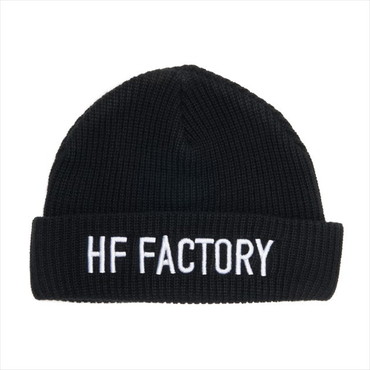 ハイファイブファクトリー Logo Knit Cap/BLACK/F