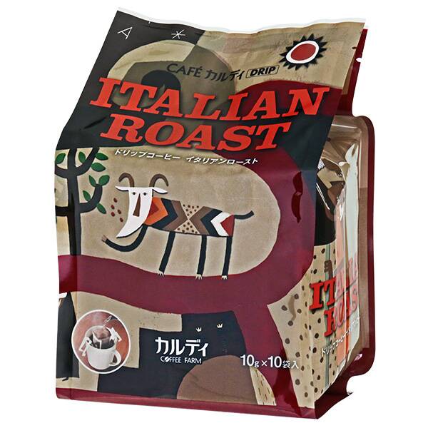 カルディ　オリジナル　カフェカルディドリップ　イタリアンロースト　10p
