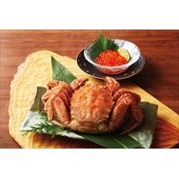 北海道産 ボイル毛がに いくら醤油漬け〔ボイル毛がに約400g、いくら醤油漬け40g×2　〕