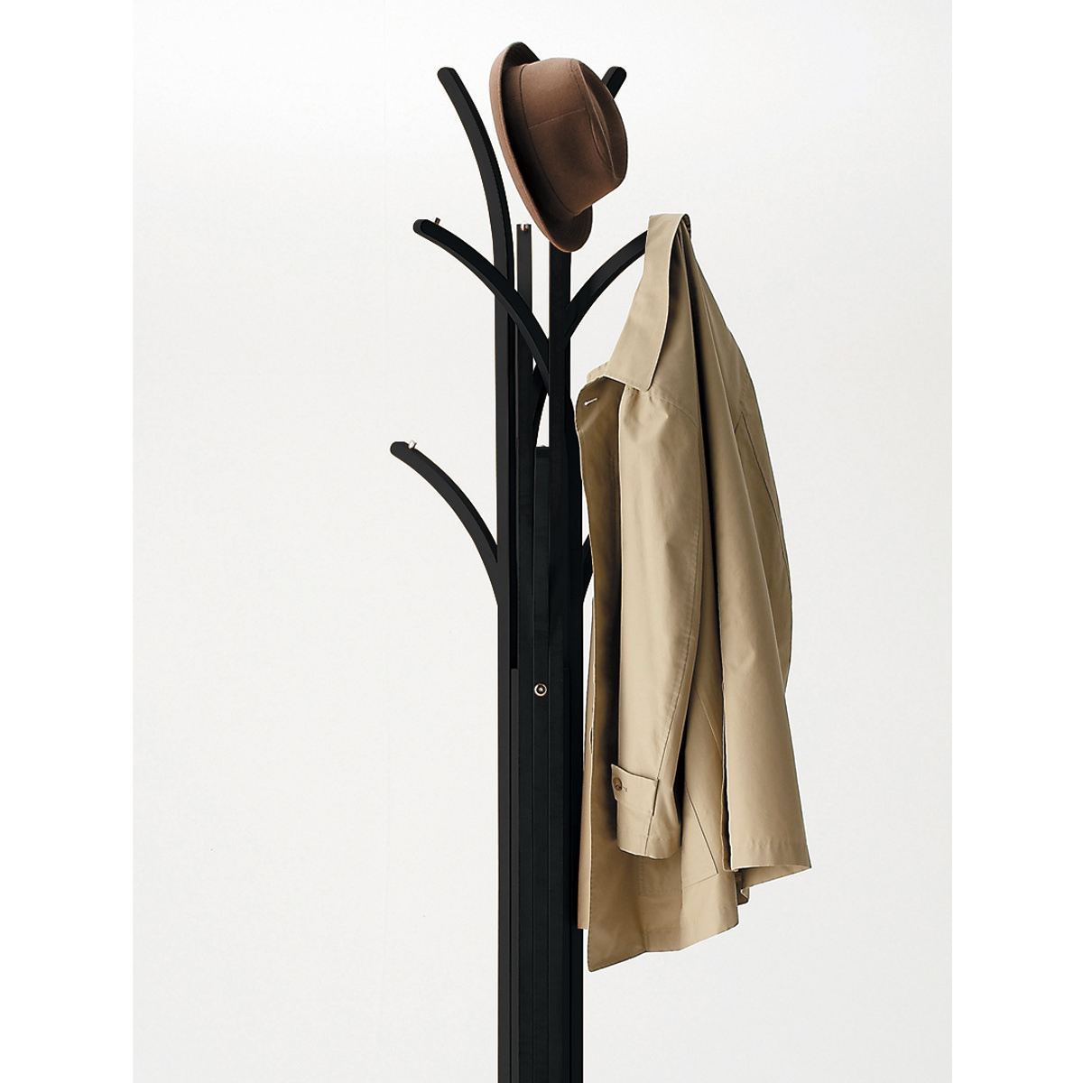 受注生産 天童木工 コートハンガー ALBERO 〔幅44.6×奥行45×高さ179.8cm〕