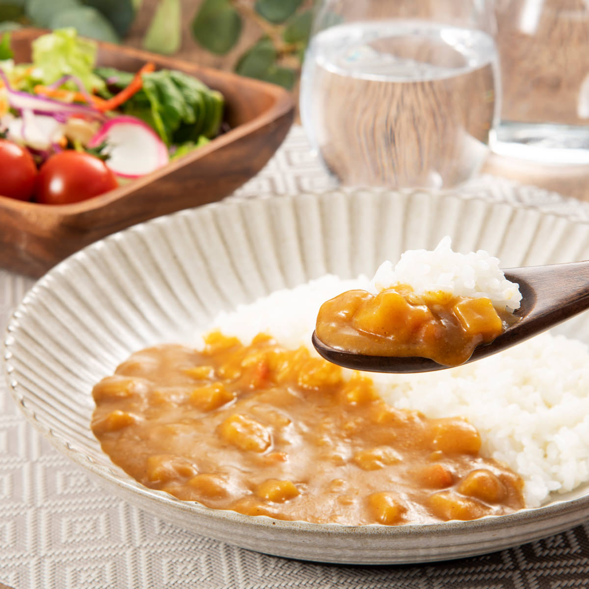 福岡のカレー専門店サブジ監修 徳用 野菜カレー 〔180g×4〕