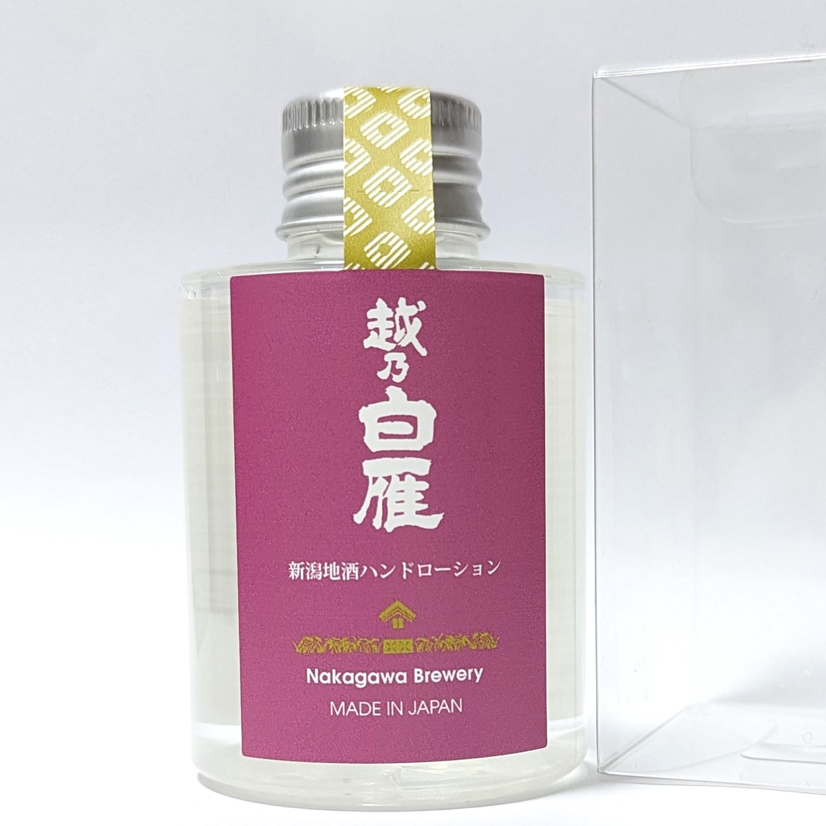 新潟地酒ハンドローション 越乃白雁 〔100ml〕