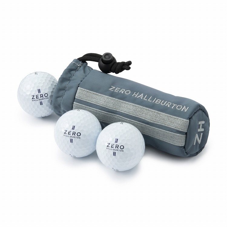 【ゼロハリバートン】DICROS SOLO Series/ゴルフボールケース Ball Case ZHG-B DS 85008 01:ブラック ボールケース