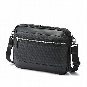 【ゼロハリバートン】 ZH Monogram／ショルダーバッグ カジュアルバッグ Horizontal Shoulder Bag モノグラム  81522