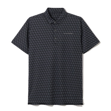 【セール価格】ゼロハリバートン ZHG-M5S6 | ZH Monogram Jacquard Shirt ゴルフウェア メンズ ジャガードシャツ 82951