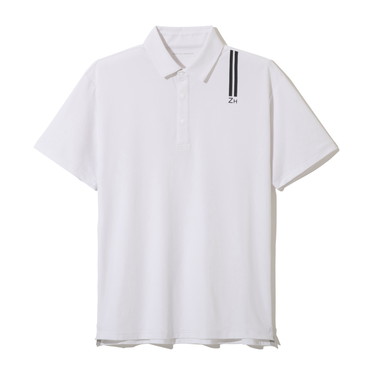 【セール価格】ゼロハリバートン ZHG-M5S7c | DELTA? SLX & CARAT Double-Rib Performance Shirt ゴルフウェア メンズ ポロシャツ ダブルリブ 82954