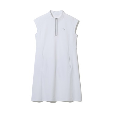 【セール価格】ゼロハリバートン ZHG-W5S4b | French Sleeve Mock Neck Dress ゴルフウェア レディース モックネックワンピース 82978