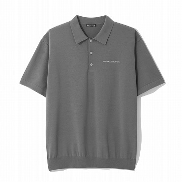 【セール価格】ゼロハリバートン  ZHG-M5A4c | Short-Sleeved Knit Polo ゴルフウェア ニットポロシャツ 秋冬 メンズ 85115