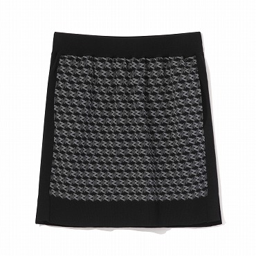 【セール価格】ゼロハリバートン  ZHG-W5A4f | Monogram Knit Skirt ゴルフウェア モノグラム柄ニットスカート 秋冬 レディース 85141
