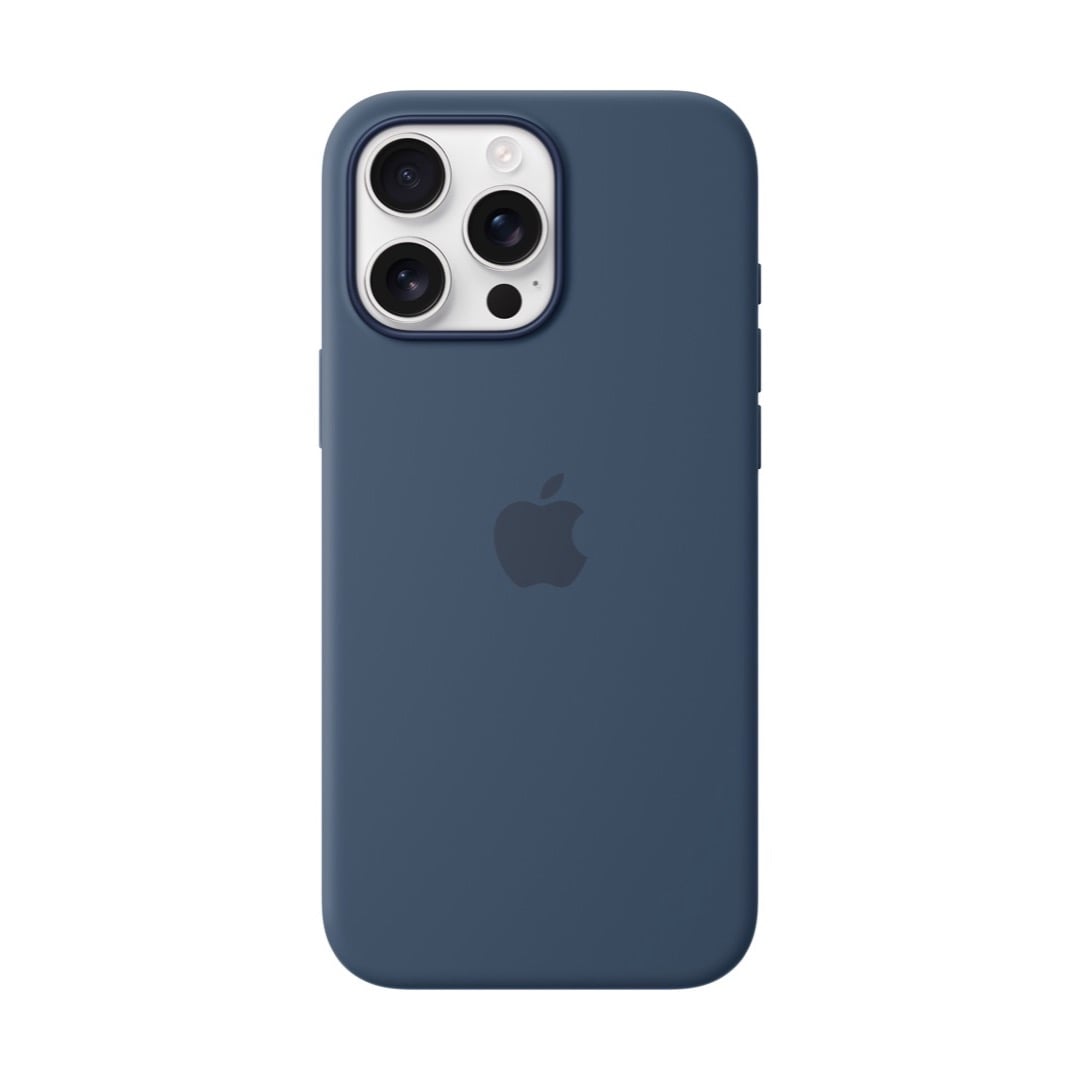 MagSafe対応iPhone 16 Pro Maxシリコーンケース - デニム デニム