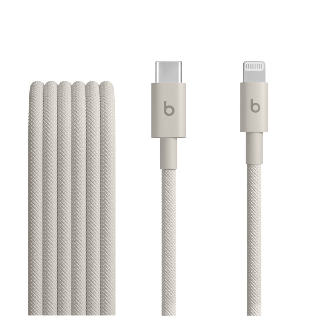 Beats USB-C - Lightning 編み込み式充電ケーブル（1.5m）- サージストーン