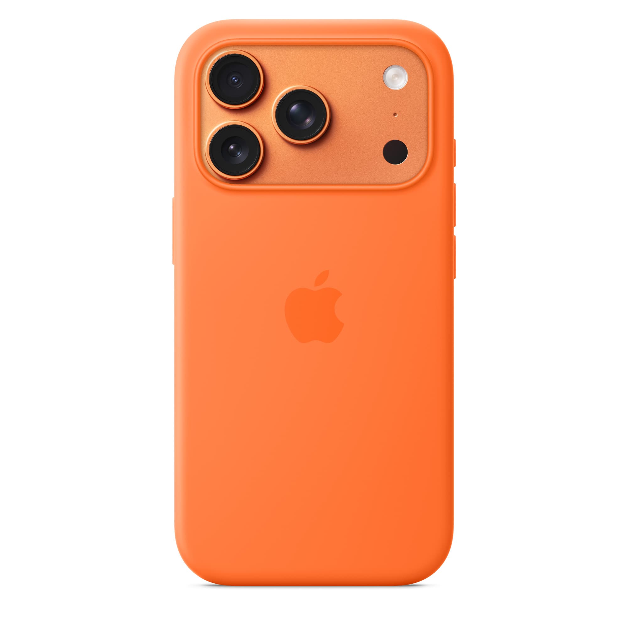 MagSafe対応iPhone 17 Proシリコーンケース - オレンジ