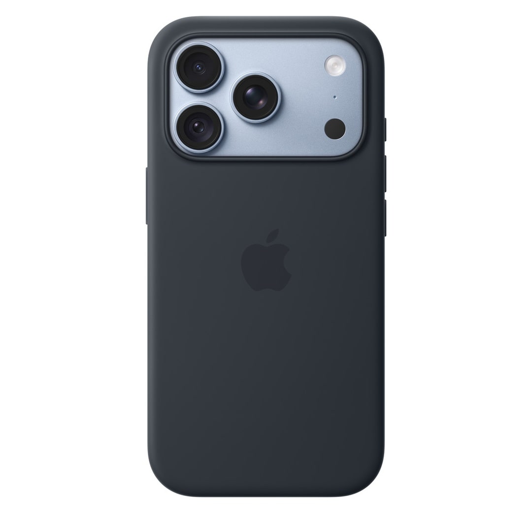 MagSafe対応iPhone 18 Proシリコーンケース - ネイビーブルー