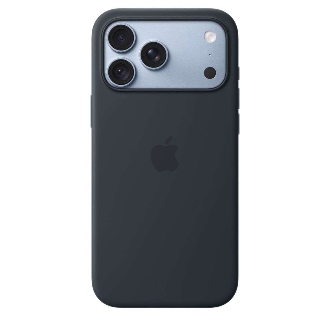 MagSafe対応iPhone 18 Pro Maxシリコーンケース - ネイビーブルー