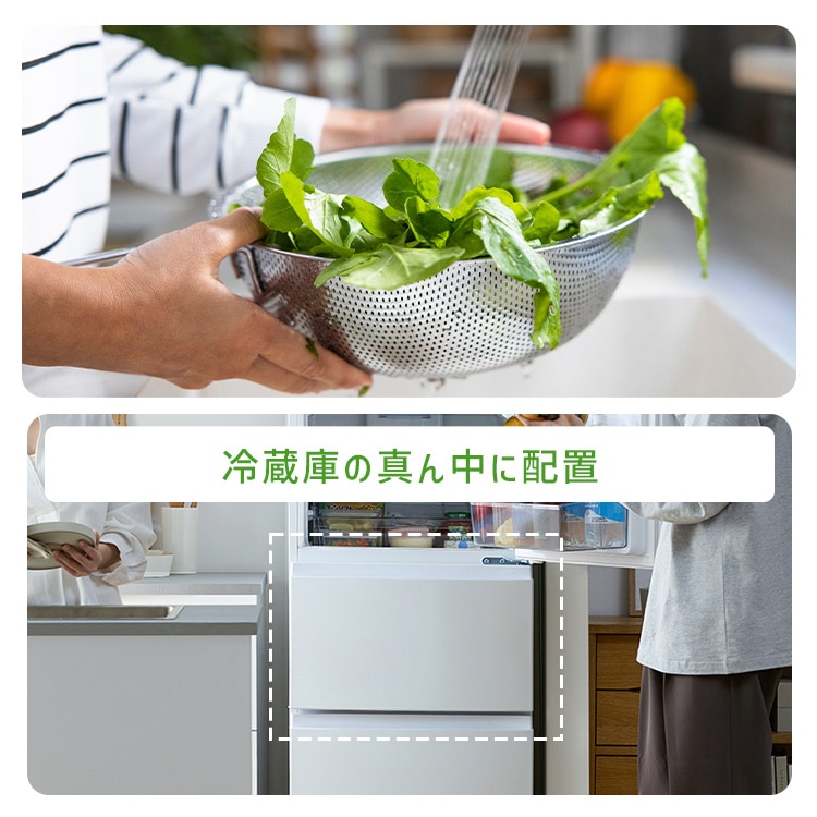 【設置込み】冷凍冷蔵庫 315L IRSN-32C-W ホワイト 安心延長保証 ホワイト