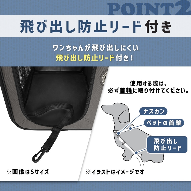 折りたたみファブリックケージ Mサイズ POSC-650B グレー グレー