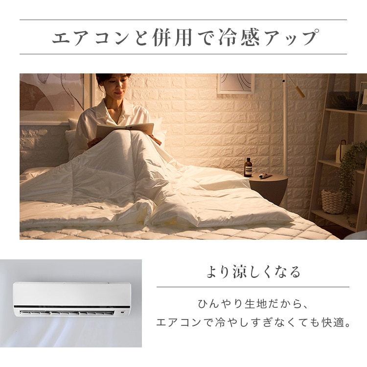 シルクタッチシリーズ ブランケット シルクタッチケット D 夏用ケット 夏掛け 接触冷感 ひんやり もっちり しっとり なめらか 抗菌・防臭・防ダニ やわらか 洗える ダブルサイズ クール仕様 節約 シャンパン