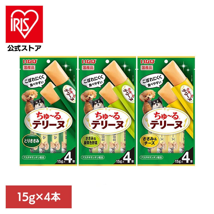 いなば ちゅ～るテリーヌ とりささみ 15g×4本 DS-474 とりささみ味