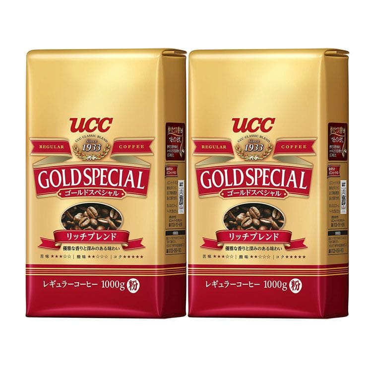 UCC ［2個セット］UCC ゴールドスペシャル リッチブレンド 1000g