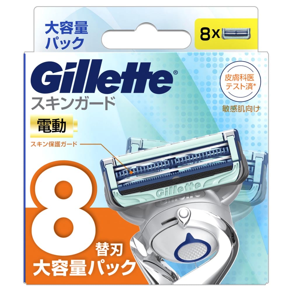 Gillette スキンガードパワー替刃8B