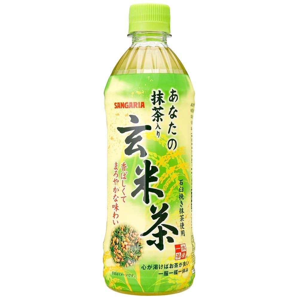 あなたのお茶 500ml×24本 抹茶入り玄米茶