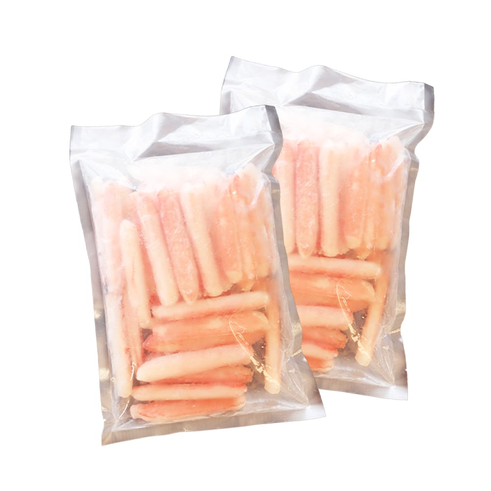 お徳用 生ずわいがに棒肉むき身 1kg（500g×2） 【時間指定不可】【代引不可】【同梱不可】