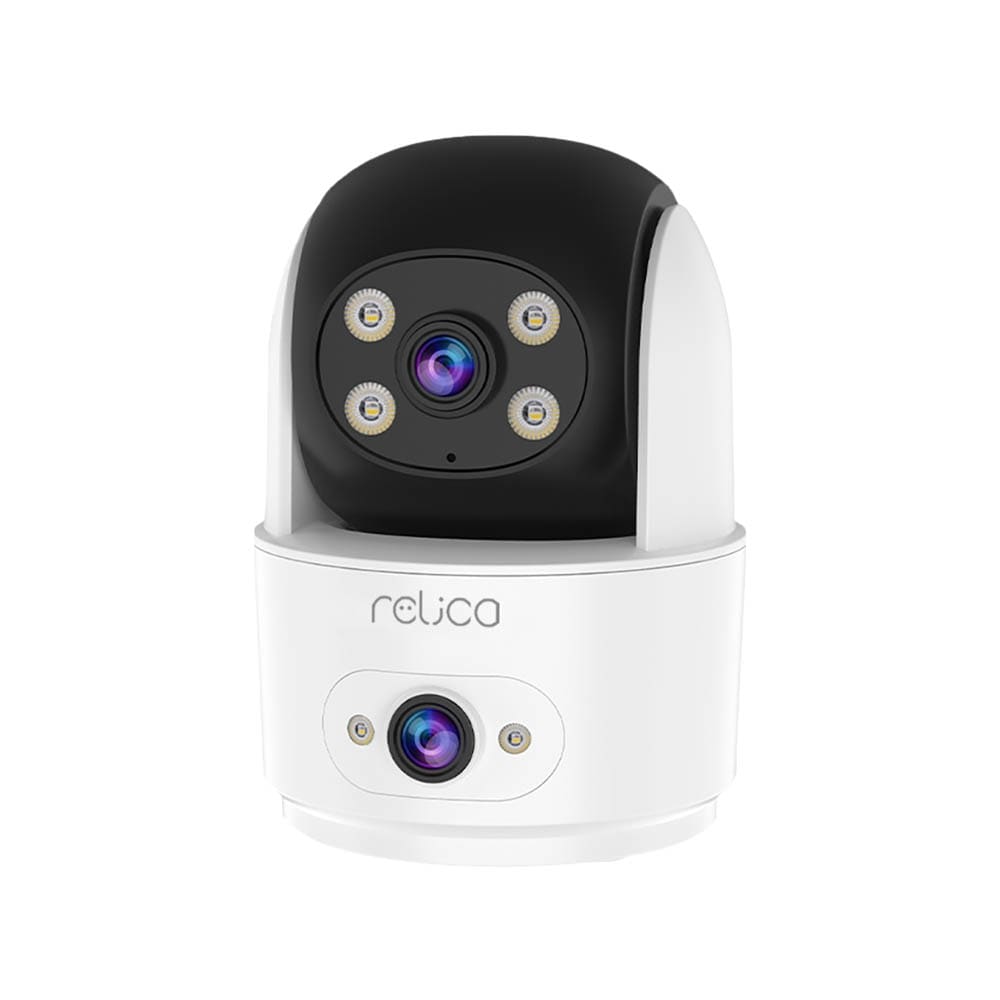 relica デュアルレンズ・見守りカメラ ホワイト RL117C