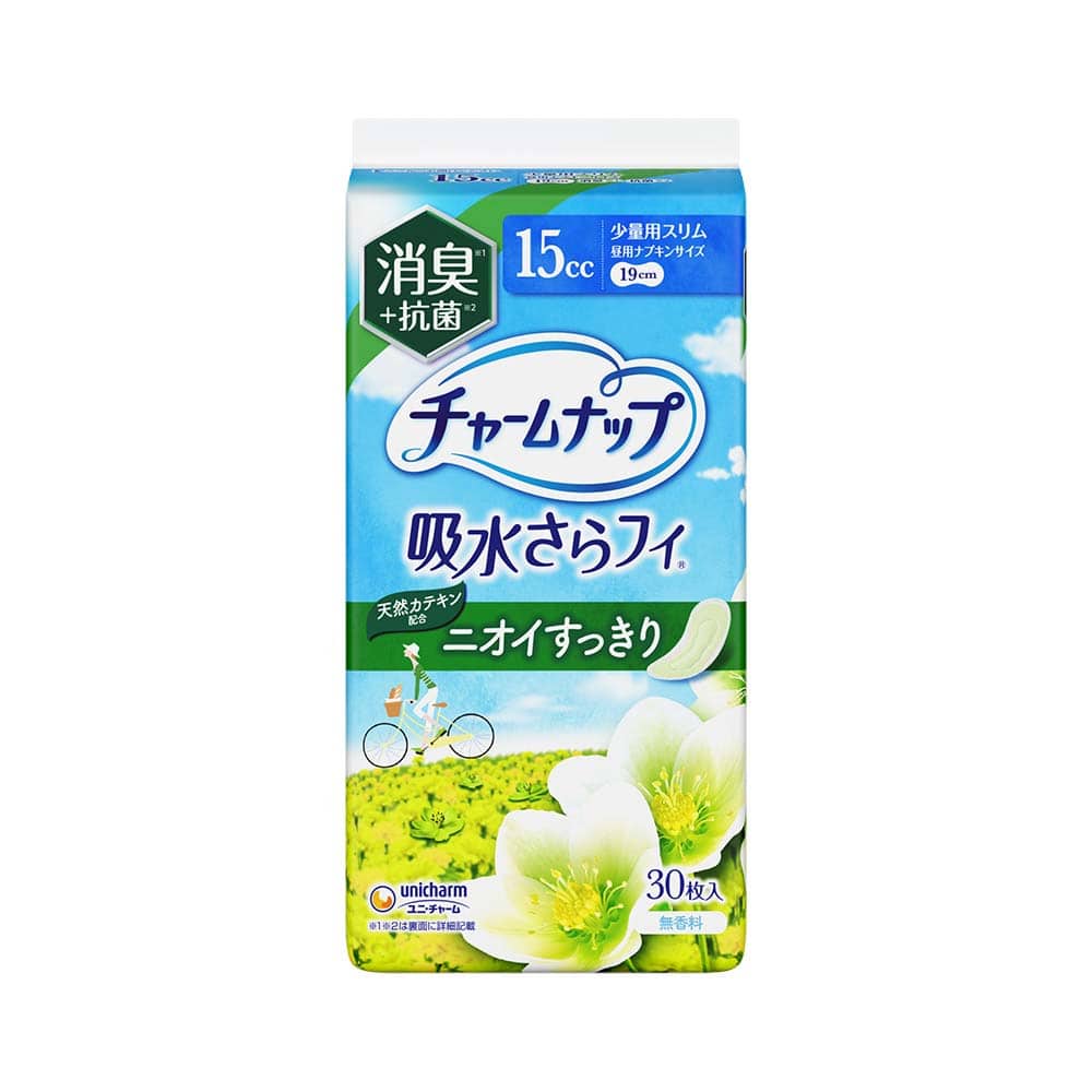チャームナップ 【3個】チャームナップ吸水さらフィ少量用消臭30枚