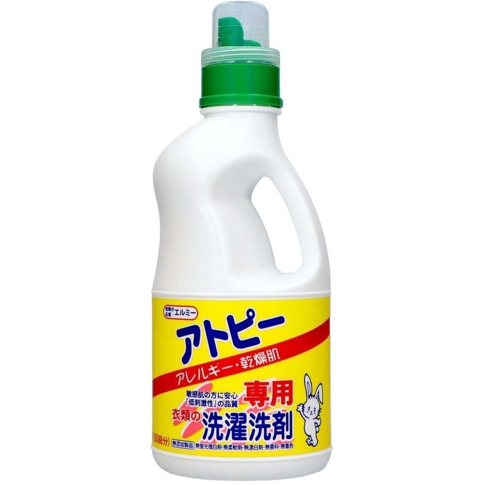 エルミー elmie 【12個セット】エルミー アトピー衣類の洗濯洗剤 1000mL