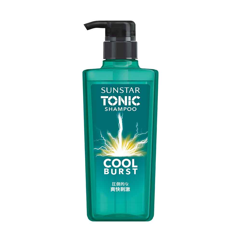 【3個セット】サンスター トニックシャンプーCOOL BURST 本体460ml 21759 シャンプー