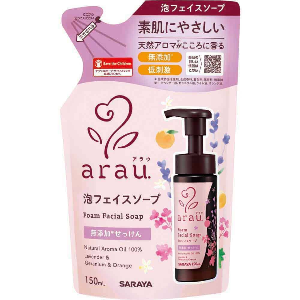 アラウ. 　泡フェイスソープ　詰替用　150ml