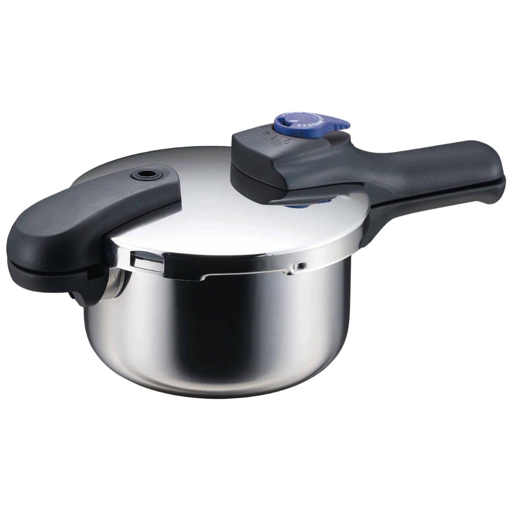 パール金属 パール金属　圧力鍋 片手鍋 3.5L 切替式 IH ガス火対応 軽量 HB-2056