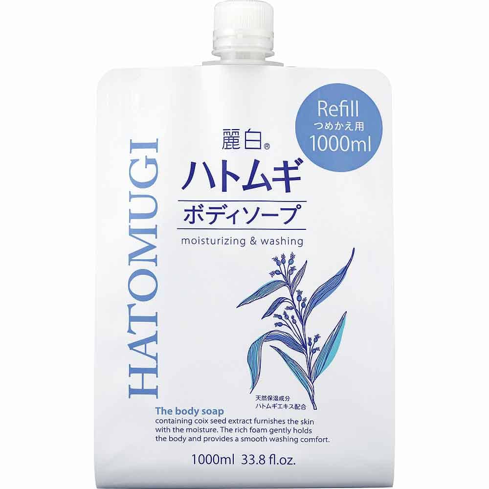 【2個セット】麗白 ハトムギ ボディソープ 詰替 大容量 1000ml