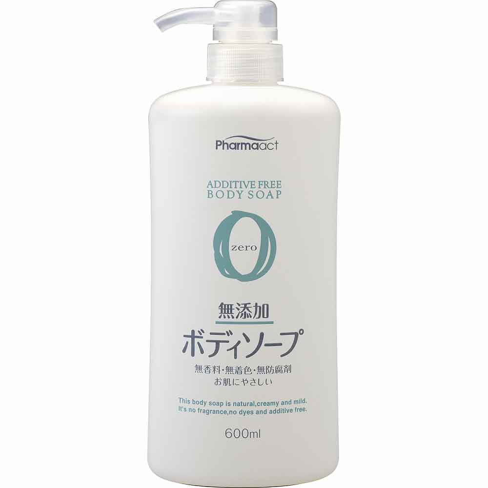 ファーマアクト 無添加 ボディソープ 本体 600ml