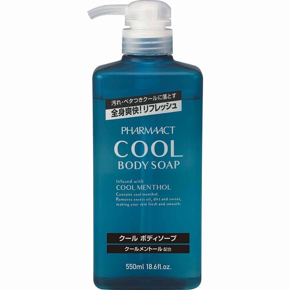ファーマアクト クールボディソープ 550ml 本体
