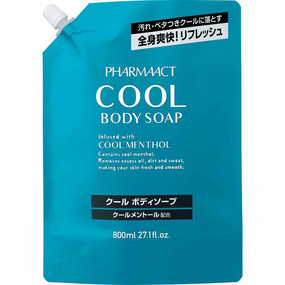 ファーマアクト クールボディソープ 800ml 詰替え
