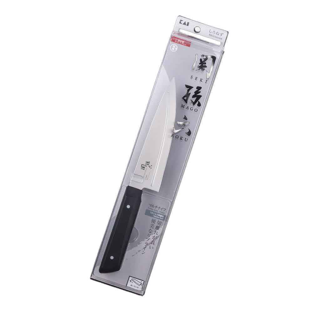関孫六 関孫六　しろねず　マルチナイフ１５０ｍｍ 000AB5471