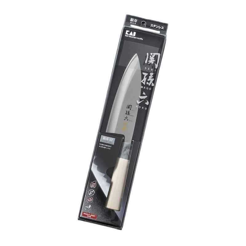 関孫六 関孫六　銀寿ＳＴ　出刃左用１５０ｍｍ 000AK5062
