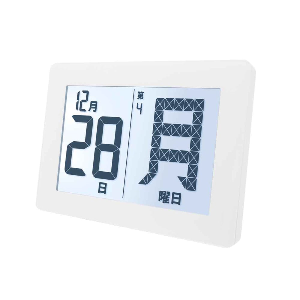 メガ曜日日めくりカレンダー ADE-01WT
