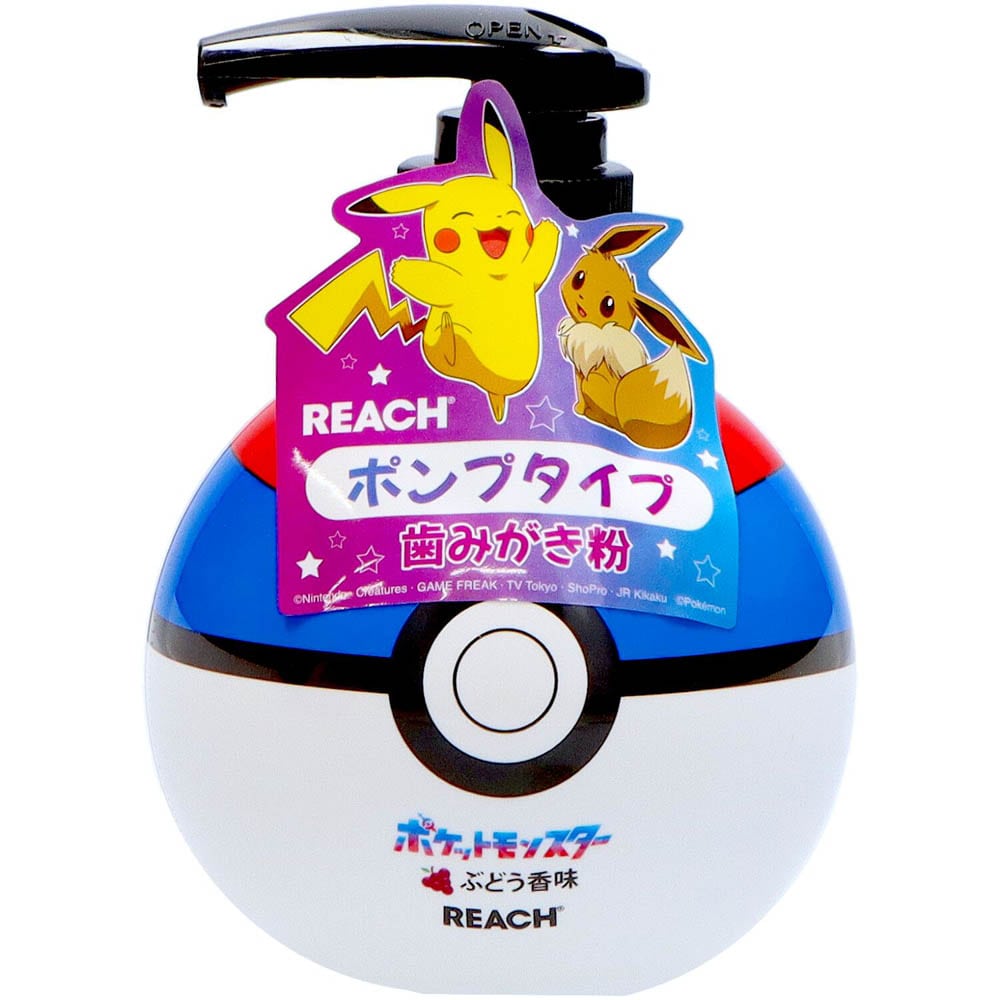 リーチ 【2個セット】リーチキッズポンプ歯みがき 250g 25784 ぶどう香味