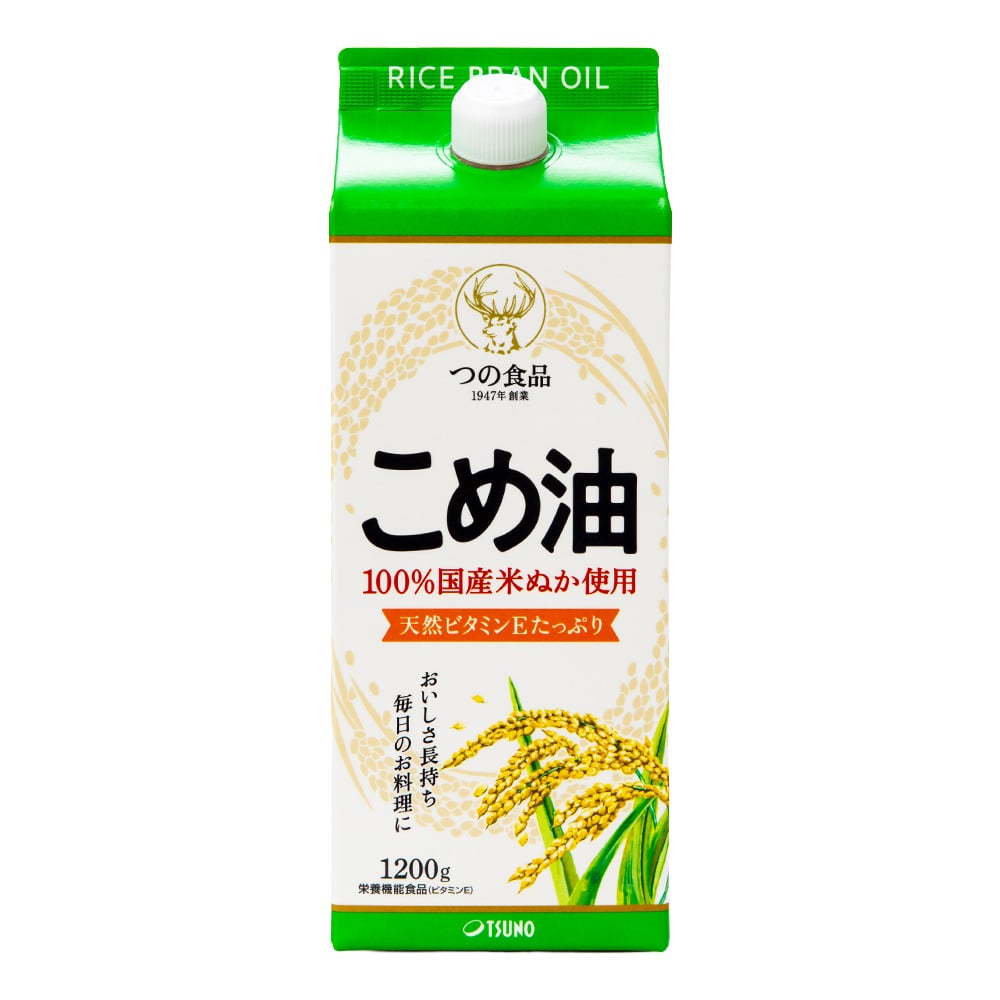 築野食品工業 国産こめ油紙パック1200g