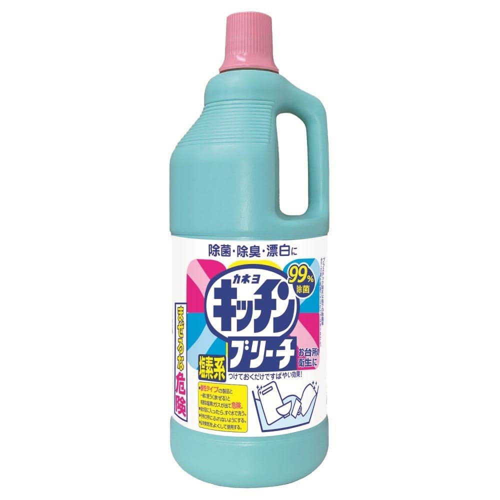 カネヨ 【12個セット】カネヨ キッチンブリーチ 1500ml