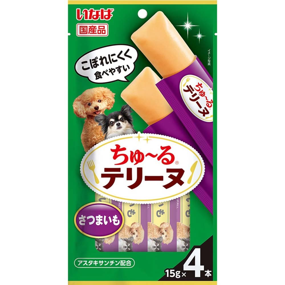 いなば ちゅ～るテリーヌ 15g×4本 DS-482 さつまいも