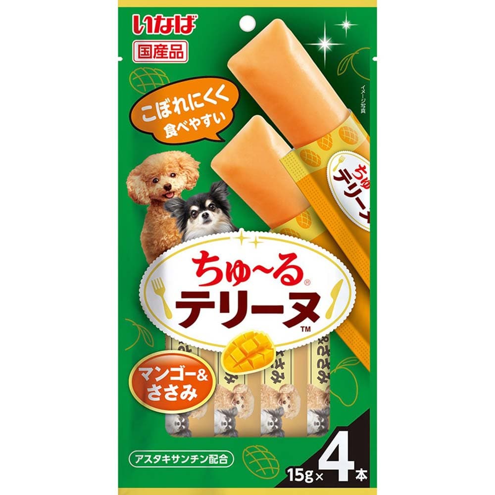 いなば ちゅ～るテリーヌ 15g×4本 DS-513 マンゴー＆ささみ味