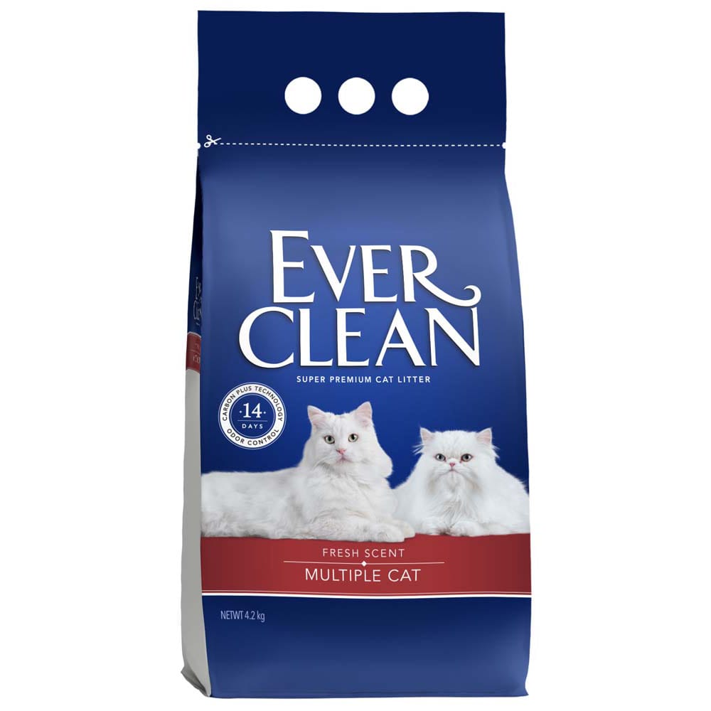 エバークリーン 多頭飼い用猫砂（芳香タイプ）4.2kg