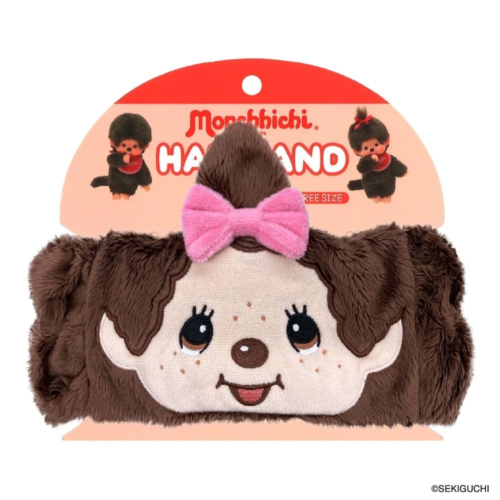 モンチッチぬいぐるみヘアバンド 女の子
