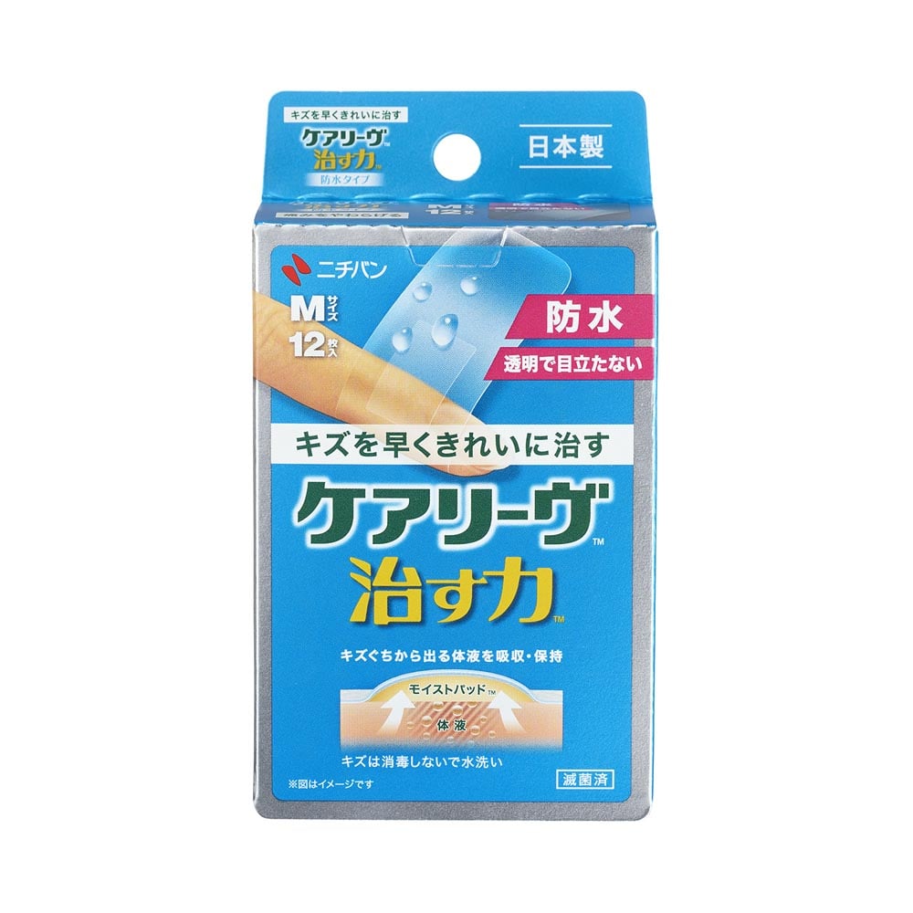 ケアーズ ケアリーヴ（TM）治す力（TM）防水 CNB12M Mサイズ12枚