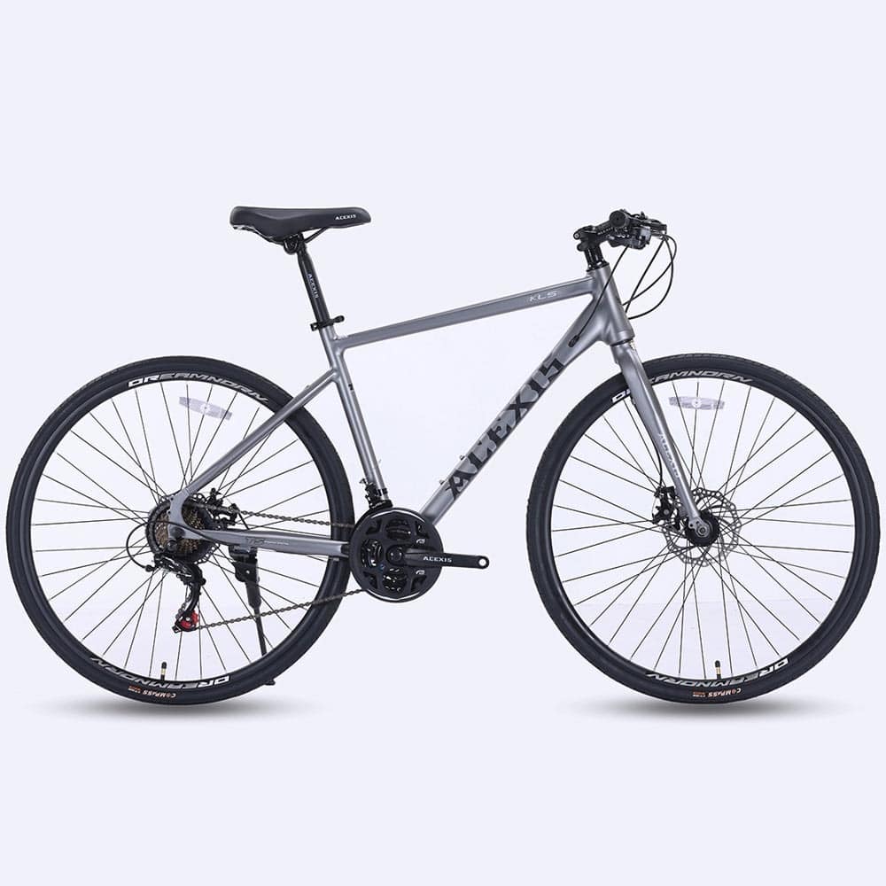 ACEXIS 【完成車】ACEXISクロスバイクシマノ 21段変速 Calculus グレー【時間指定不可】【代引不可】【同梱不可】
