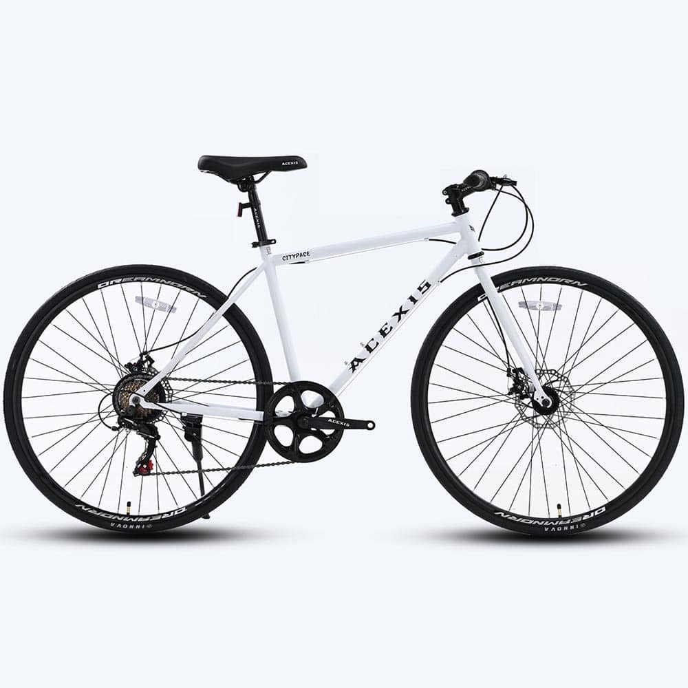 ACEXIS 【完成車】ACEXISクロスバイク 7段変速 CITYPACE ホワイト【時間指定不可】【代引不可】【同梱不可】